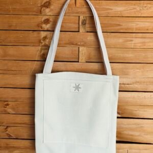 Novedades bolso tote bag blanco roto